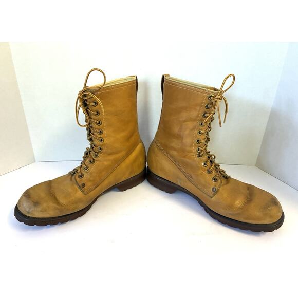 Vintage Weinbrenner Wood N' Stream Insulated Boots Men’s 10W Brown Leather - Picture 3 of 8
